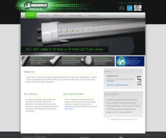 1Sourceled.com(LED Lighting Manufacturer) Screenshot