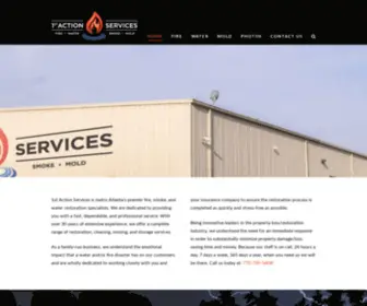 1ST-Actionservices.com(1st Action Services) Screenshot