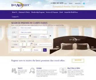 1ST-Air.net(International business & first class discount fares) Screenshot