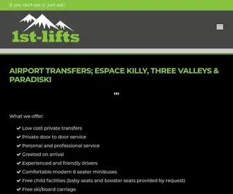 1ST-Lifts.com(Airport Transfers) Screenshot