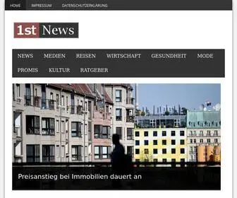 1ST-News.de(Informationen aus aller Welt) Screenshot