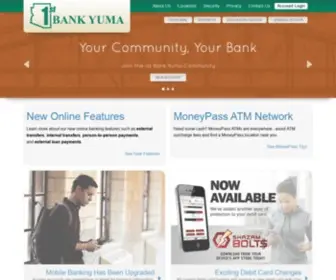 1Stbankyuma.com(1st Bank Yuma) Screenshot