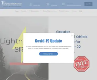 1STchoiceinsurance.com(Low Cost SR) Screenshot