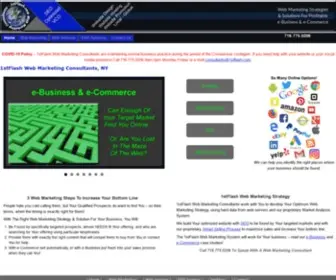 1STflash.com(Internet Marketing Strategies & Web Marketing Solutions) Screenshot