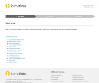 1Stformationsservices.co.uk(1st Formations) Screenshot