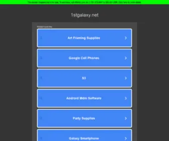 1Stgalaxy.net(Obtain The Least Expensive Price Tag) Screenshot