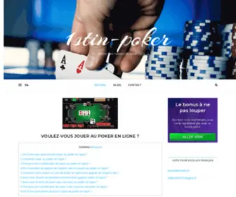 1Stin-Poker.fr Screenshot