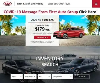 1Stkia.com(First Kia of Simi Valley) Screenshot