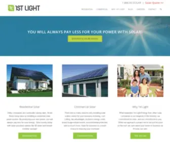 1Stlightenergy.com(1st Light Energy) Screenshot