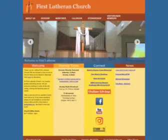 1Stlutheran.org(1st Lutheran Church) Screenshot