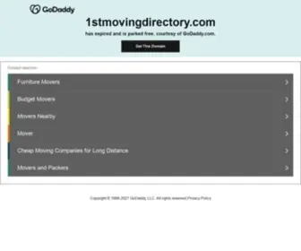 1Stmovingdirectory.com(1st Moving and Relocation) Screenshot