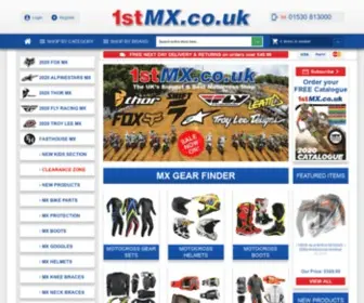1STMX.co.uk(Motocross Gear) Screenshot