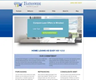 1STNWM.com(Home Loans) Screenshot