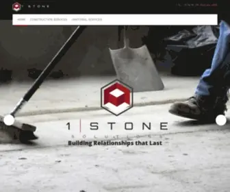 1Stonesolutions.com(Professionalizing the Construction Services Cleaning Industry) Screenshot