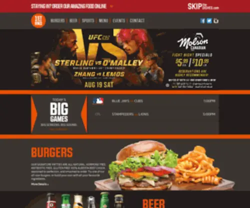 1STRND.ca(Burgers) Screenshot
