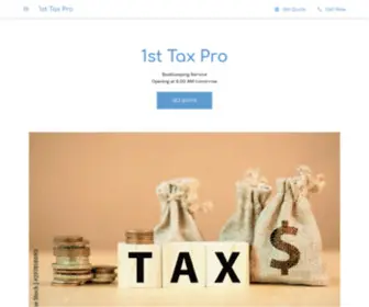 1Sttax.pro(1st Tax Pro) Screenshot