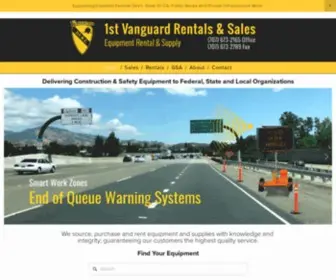 1STVG.com(First Vanguard Rentals & Sales) Screenshot