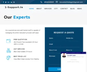 1Support.co.in(1Support) Screenshot