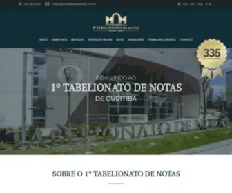 1Tabelionatodenotas.com.br(1º) Screenshot