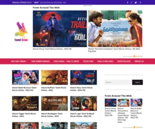 1Tamilcrow.net(Watch Your Favorite Tamil Movies Online) Screenshot