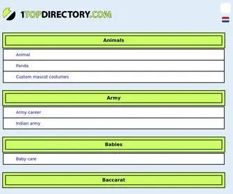 1Topdirectory.com(A very nice) Screenshot