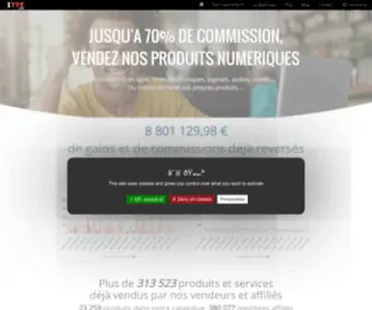 1Tpe.com(Produits immatériels) Screenshot