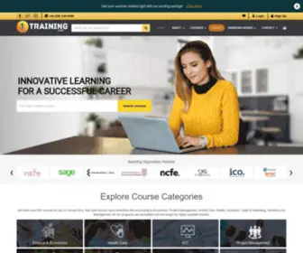 1Training.org(Online Courses with Certificates) Screenshot