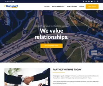 1Transport.com(We value relationships) Screenshot