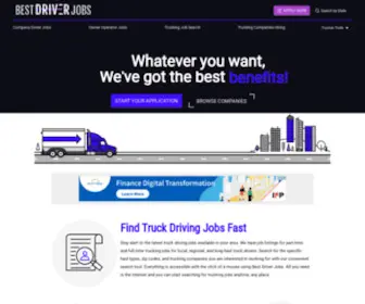 1Truckingjob.com(Finding your next trucking job) Screenshot