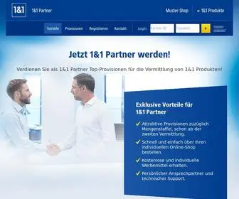 1UND1-Partner.de(1&1 Partner) Screenshot