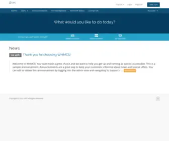 1VPS.co.uk(Portal Home) Screenshot