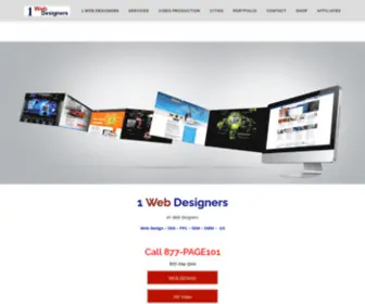 1Webdesigners.com(1 Web Designers) Screenshot