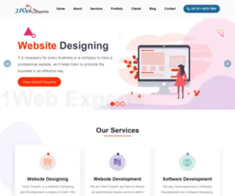 1Webexperts.com(1Web Experts) Screenshot