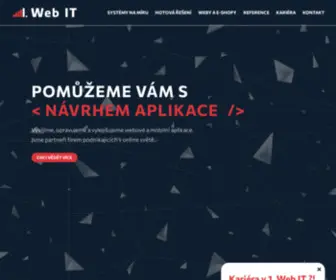 1Webit.cz(Profesionální vývoj systémů a webových stránek) Screenshot