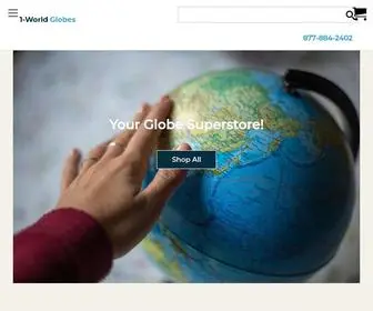 1Worldglobes.com(World Globes) Screenshot