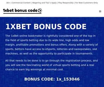 1Xbet-Bonus-Code.com Screenshot