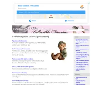 2-Clicks-Collectiblefigurines.com(Collectible figurines) Screenshot