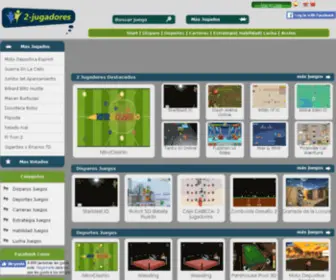 2-Jugadores.com(2 jugadores juegos) Screenshot