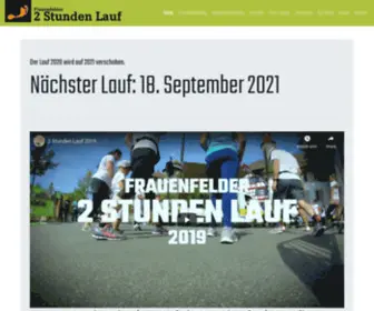 2-Stunden-Lauf.ch(2 Stunden Lauf) Screenshot