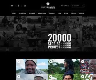 20000Stories.com(Corporate Social Responsibility In the Mining Industry) Screenshot