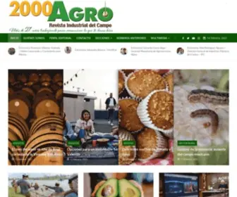 2000Agro.com.mx(InicioAgro Revista Industrial del Campo) Screenshot