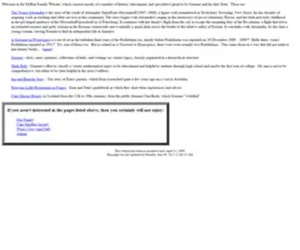 2000Clicks.com(McRae Family Website) Screenshot