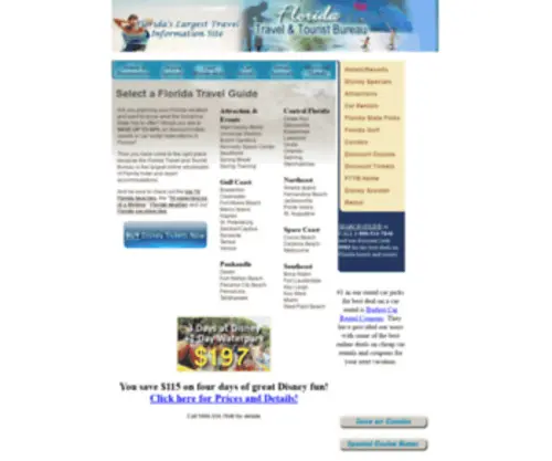 2000Floridatravel.com(Florida travel) Screenshot