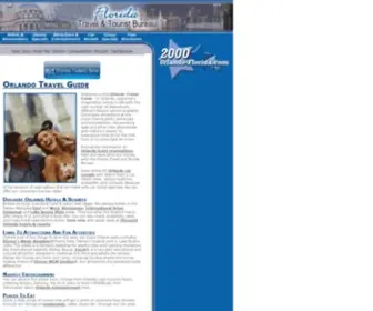 2000Orlando-Florida.com(Orlando Florida Travel Hotels and Vacations) Screenshot