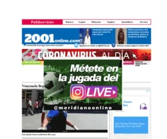2001.com.ve(2001online 2001) Screenshot