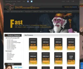 2007Runescapegold.com(Sale Cheap RS Gold) Screenshot