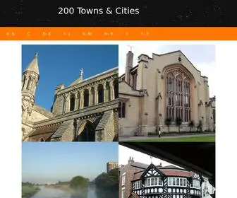 200Towns.co.uk(200 Towns and Cities) Screenshot