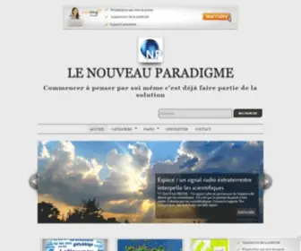 2012UN-Nouveau-Paradigme.com(Le Nouveau Paradigme) Screenshot