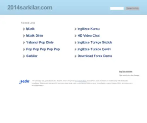 2014Sarkilar.com(2014/2015 Şarkıları) Screenshot