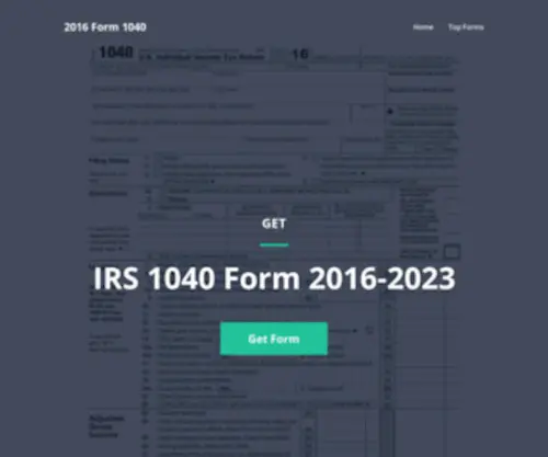 2016-Form-1040.com(Irs Tax Forms) Screenshot